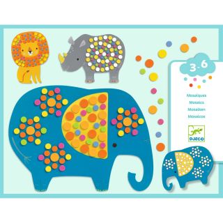 MANUALIDAD - MOSAICOS - JUNGLA