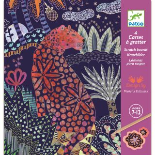 PAPEL PARA RASCAR - ANIMALES DE AFRICA