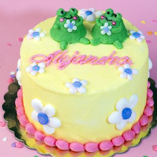 mini torta temática sapitos