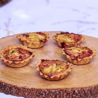 quiche de poro y jamon