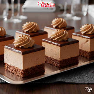 mini mousse de chocolate