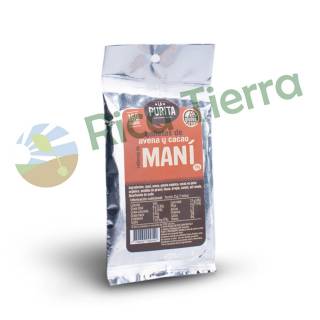 GALLETÓN DE AVENA Y CACAO RELLENO DE MANÍ X 35G LA PURITA