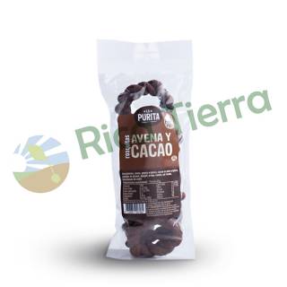 ROSQUITAS DE AVENA Y CACAO X 80G LA PURITA