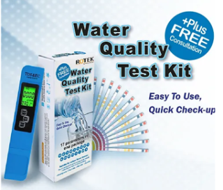 Kit de análisis de agua 17 en 1, ROTEK