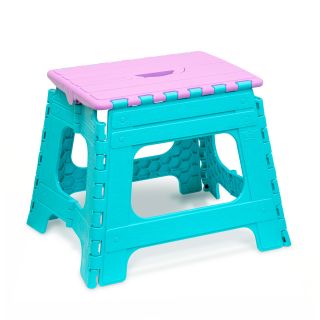 BANCO ROBLE PLEGABLE MEDIANO - TURQUESA