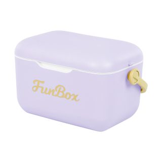 COOLER FUNBOX 12L - LAVANDA C/ AMARILLO PASTEL