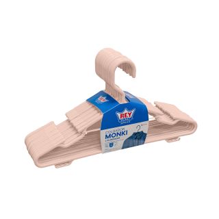COLGADOR MONKI X 12 - ROSADO