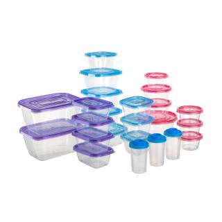 CONTENEDORES BIO FOOD REYPLAST - SET 48 PIEZAS