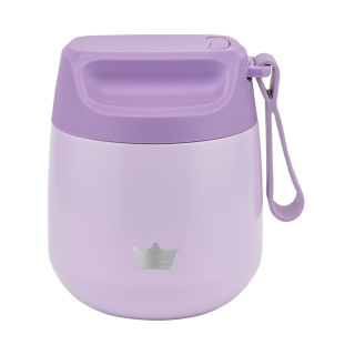 CONTENEDOR TERMICO RONDO 400 ML - VIOLETA