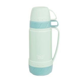 TERMO GOLDEN ROSE 1 L REYPLAST - AZUL ACERO CON VERDE AGUA