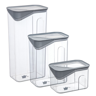 SET ORGANIZADOR PRISMA 3 PIEZAS - PLOMO OSCURO