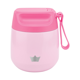 CONTENEDOR TERMICO RONDO 400 ML - ROSADO
