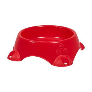 PLATO DOGGIE MEDIANO - ROJO