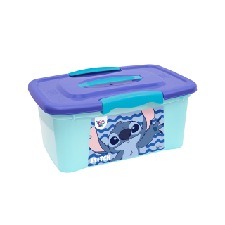 CAJA ULTRAFORTE 6.5 L DISNEY STITCH - AZUL