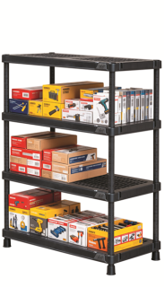 ESTANTE MODULAR REYFORTE 1100 X 570 - 4 NIVELES