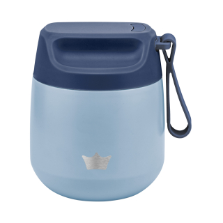 CONTENEDOR TERMICO RONDO 400 ML - AZUL