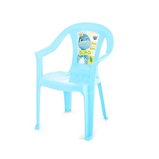SILLA KINDER NIÑO DINO - CELESTE