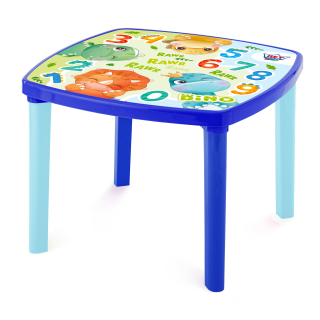 MESA KINDER NIÑO DINO - AZUL