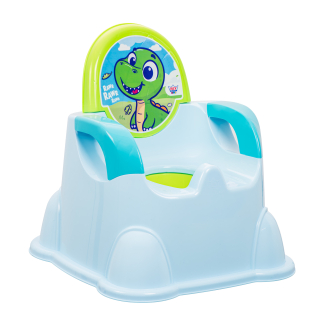 BACÍN REYPLAST BABY KING DECORADO NIÑO - CELESTE