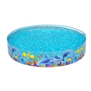 PISCINA ARO CON MOTIVOS MARINOS 244X46CM - BESTWAY