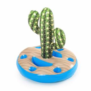 PORTAVASOS FLOTADOR CACTUS 94X70CM (6 PORTAVASOS) - BESTWAY