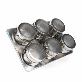 SET DE 6 ESPECIEROS MAGNÉTICO CON IMÁN - HOMEWELL