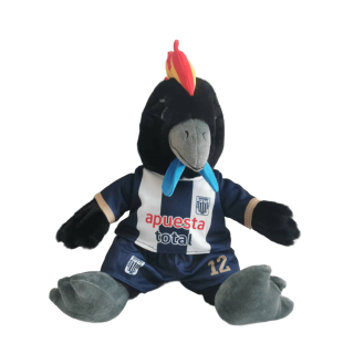 PELUCHE GALLO NEGRO - ALIANZA LIMA