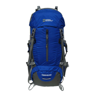 MOCHILA OKOMU COLOR AZUL DE 60 LITROS - NATIONAL GEOGRAPHIC