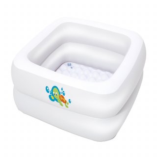BAÑERA INFLABLE BLANCA 86CM X 86CM X 25CM - BESTWAY