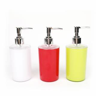 DISPENSADOR JABÓN ACRÍLICO 6.5X18CM 300ML - HOMEWELL