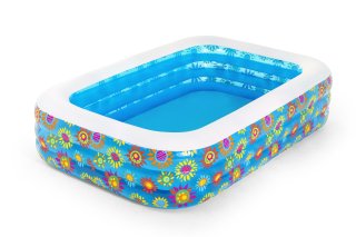 PISCINA FLORAL FELIZ 305X183X56CM - BESTWAY