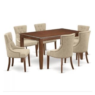 MP JUEGO DE COMEDOR 6 SILLAS SOFIA CAPITONE