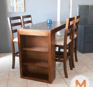 MP COMEDOR BAR 4 SILLAS ROQUES