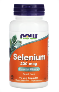 Selenio 200 mcg x 90 Cap Now Foods