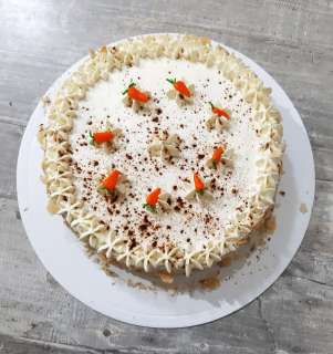 Torta  de Zanahoria Integral Entera