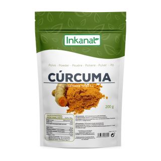 Cúrcuma en polvo x 200 g Inkanat