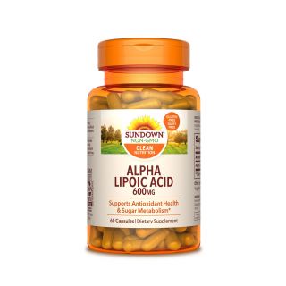 Alpha Lipoic Acid 600 mg 60 Cápsulas Sundown