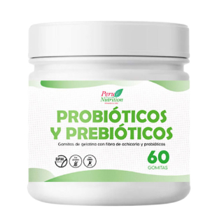 Pròbioticos y Prebiòticos x 60 gomitas Peru Nutrition