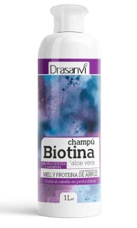 Champú Biotina y Aloe Vera Cabello Teñido y Sensible 1 L Drasanvi