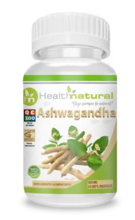 Ashwagandha 500 mg x 90 Càpsulas Health Natural