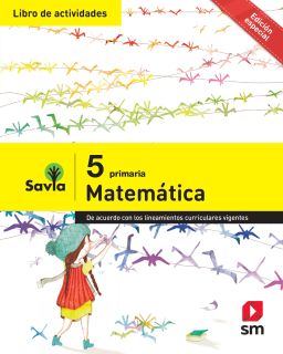 MATEMÁTICA 5 - PROYECTO SAVIA ED.INNOVA LIBRO DE ACTIVIDADES