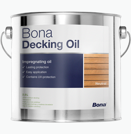 BONA DECKING OIL NEUTRAL 2.5 LT