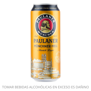 Paulaner - Münchner Hell lager - Lata 500ml