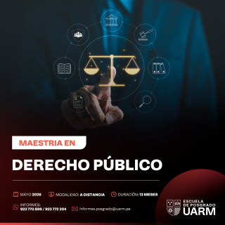 Matrícula - Maestría en Derecho Público