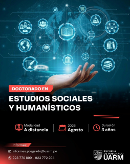 Matrícula - Doctorado en Estudios Sociales y Humanísticos