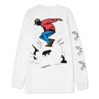 Polo manga larga Go Skate