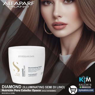 MÁSCARA 500ml. DIAMOND Illuminating Semi di Lino CodDiamond