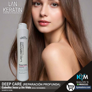 SHAMPOO 500ml. LAN KERATIN Deep Care CodLanKerD