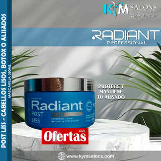 MASCARILLA 350ml. Radiant Post Liss Post Liss Smoothing CodRadPosL