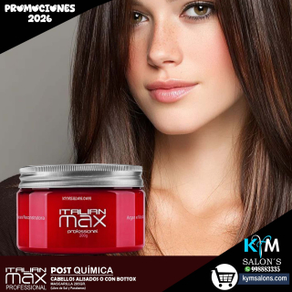 MÁSCARA RECONSTRUCTORA 285gr. Italian Max Post Química CodItaPQ